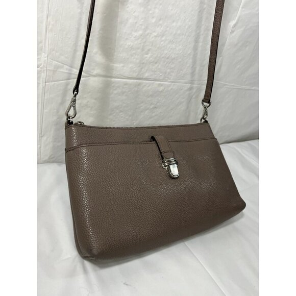 Michael Kors Mercer Large Snap Pocket Crossbody taupe - Picture 16 of 16
